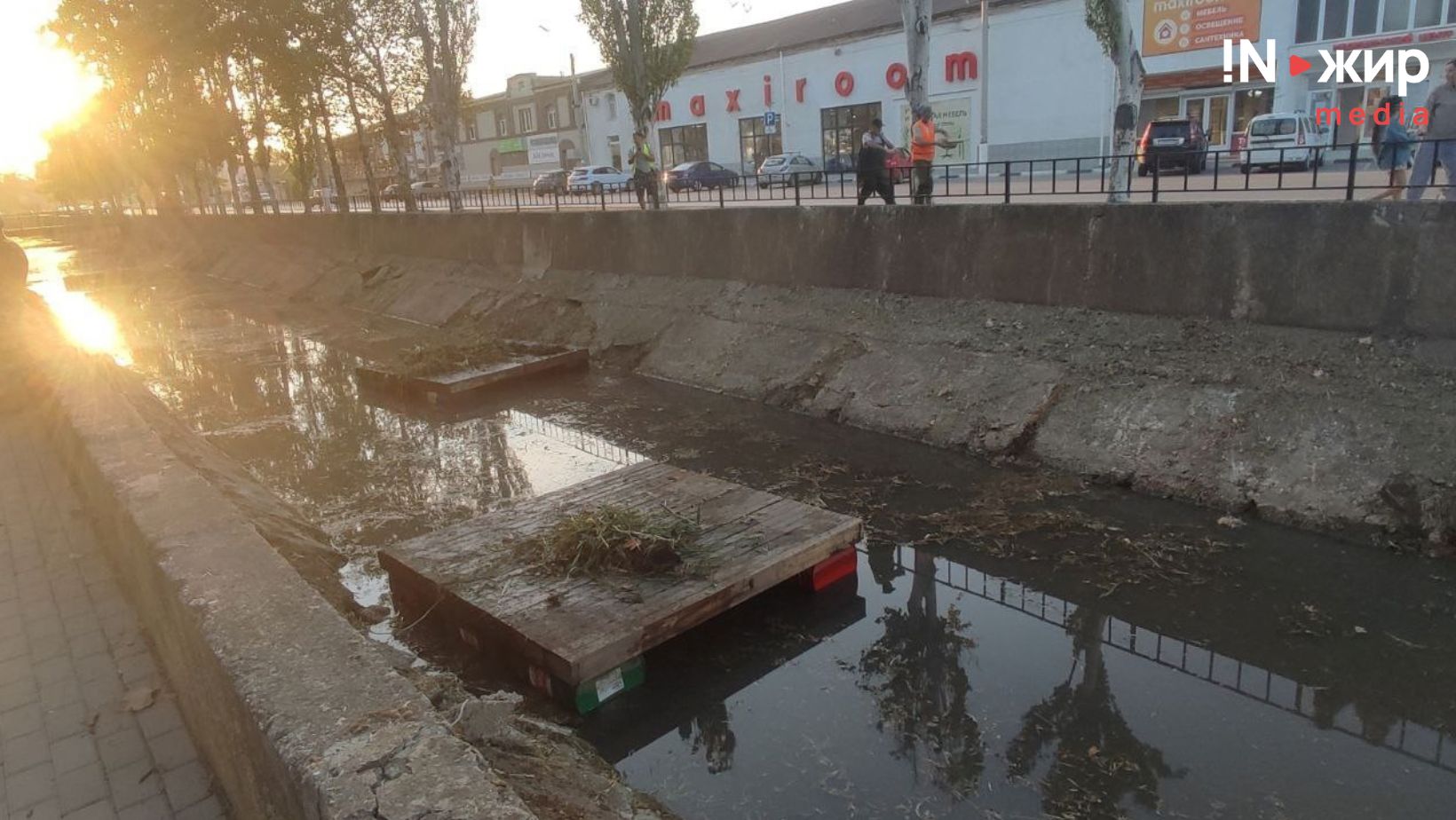 На фото: річка&nbsp;Мелек-Чесме в Керчі